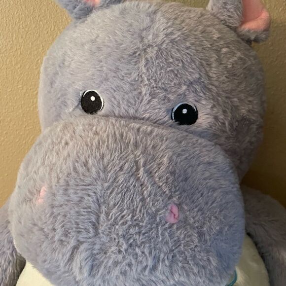 IKASA Giant Hippo Plush 30 inches - Picture 4 of 14